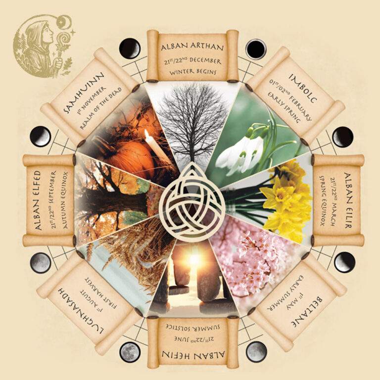 Journey around the Druid Wheel of the Year
